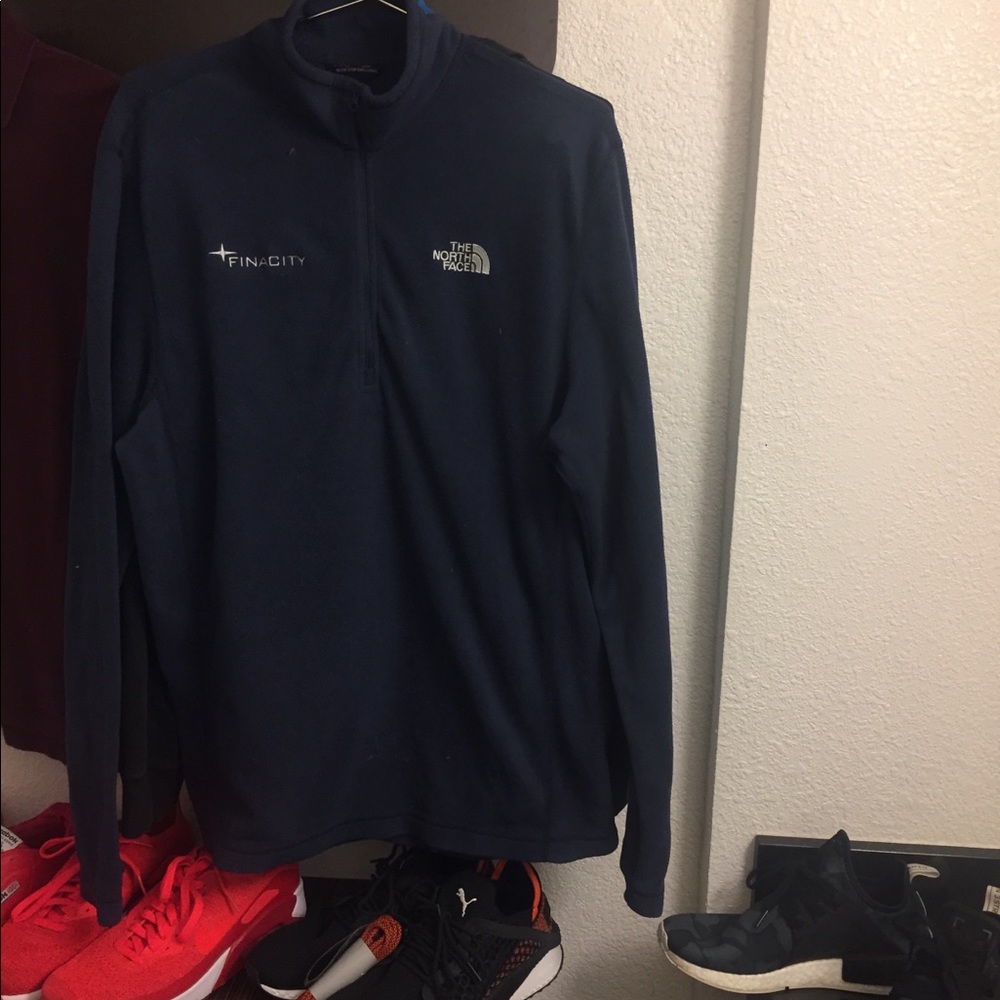 North face quarter zip